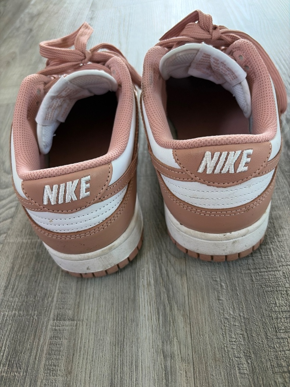 Nike Rose Whisper Dunks Size 8 - Picture 4 of 4